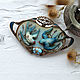 Brooch-pin: ' Spring birds'. Brooches. House Of The Moon Dew. My Livemaster. Фото №6