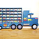  Полка-грузовик "MACK" для моделей машинок 40 ячеек, Полки, Москва,  Фото №1