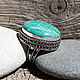 El anillo con amazonitom 'Jazmín'. Rings. The inspiration of nature in stones. My Livemaster. Фото №5