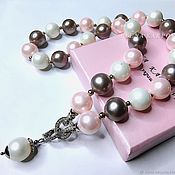 Украшения handmade. Livemaster - original item Necklace with  pearl. Handmade.