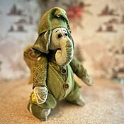 Куклы и игрушки handmade. Livemaster - original item Stuffed Elephant Angel Toy. Handmade.