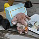 Elephant Grishka. Teddy Toys. magic piece. Online shopping on My Livemaster.  Фото №2