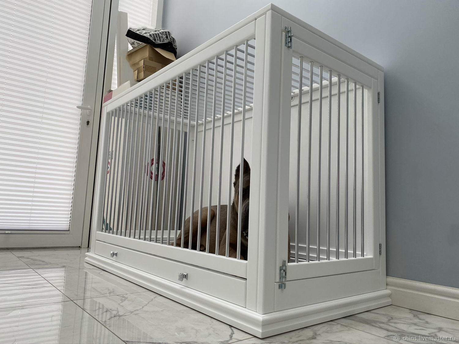 Вольер комнатный Атлант для крупной собаки в интернет-магазине Ярмарка  Мастеров по цене 59000 ₽ – KAF9IRU | Вольеры, Солнечногорск - доставка по  России