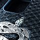 Premium iPhone Metal Snake Python - кожаный чехол iPhone с питоном. Чехол. Euphoria HM. Ярмарка Мастеров.  Фото №4