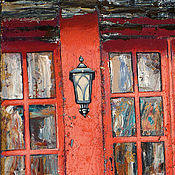 Картины и панно handmade. Livemaster - original item Painting Red Cafe. Handmade.