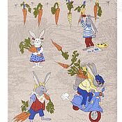 Для дома и интерьера handmade. Livemaster - original item A set of hare towels made of matting 