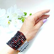 Украшения handmade. Livemaster - original item Garnet bracelet. Handmade.