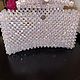 Clutch (handbag) made of acrylic rainbow beads. Clutches. Samotsvety mira. Neobychnye ukrasheniya. Интернет-магазин Ярмарка Мастеров.  Фото №2