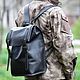 Backpack men leather PORTLAND, Men\\\'s backpack, Volgograd,  Фото №1