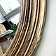 Настенное круглое зеркало "Новая классика" в раме Бронза. Зеркала. Фабрика декора 'I AM ART'. Интернет-магазин Ярмарка Мастеров.  Фото №2