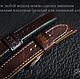 Ремешок для часов из кожи буйвола. Ремешок для часов. GM Leather. Ярмарка Мастеров.  Фото №6
