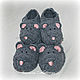 Slippers - mouse baby, Footwear for childrens, Orenburg,  Фото №1