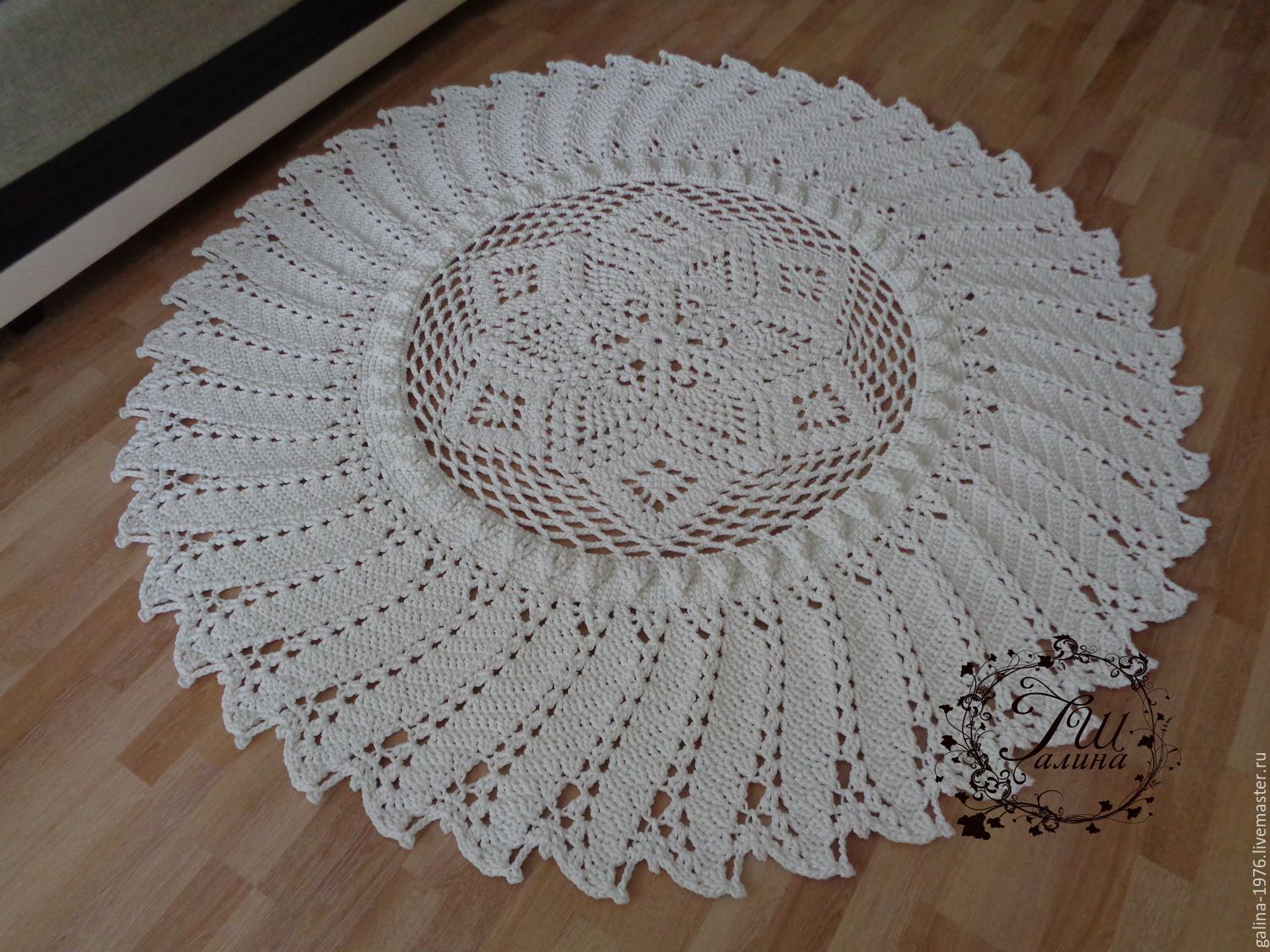 Knitted carpet 'Rapture', Carpets, Voronezh,  Фото №1