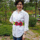 Order Bright summer knitted belt with poppies. Подарки на 8 Марта от 'Azhurles'. Livemaster. . Belt Фото №3
