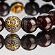 CONCENTRATION LOVE FAMILY Men's Garnet Bracelet 10mm. Bead bracelet. malajemma. Online shopping on My Livemaster.  Фото №2