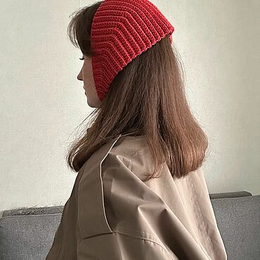 Аксессуары ручной работы. Ярмарка Мастеров - ручная работа Чепчик косынка. Handmade.