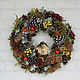 Order Christmas wreath 'Positive'. Zuli. Livemaster. . Wreaths Фото №3