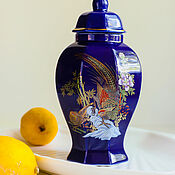 Посуда handmade. Livemaster - original item Vintage porcelain vase teapot ginger pot with lid England. Handmade.