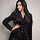 Elegant jacket with hand-woven ' Dark garnet', Suit Jackets, Vinnitsa,  Фото №1
