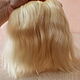 Mohair tress of straight hair, (wheat) (for dolls). Doll hair. Hair and everything for dolls. My Livemaster. Фото №5