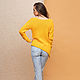 Order Yellow pullover for women. SHAPAR - knitting clothes. Livemaster. . Sweaters Фото №3