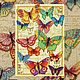 Cross stitch Decorative Pillow Wings of butterflies. Pillow. FavoriteStitch. My Livemaster. Фото №4
