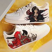 Обувь ручной работы. Ярмарка Мастеров - ручная работа Customization painting of Naruto shoes Custom Anime Itachi Sneakers. Handmade.