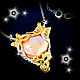 Charm necklace ' CUTIE Peach-Prettier than a Peach', Amulet, Koshehabl,  Фото №1