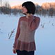 Вязаная блуза-корсет. Блузки. ABVintage Knitting. Интернет-магазин Ярмарка Мастеров.  Фото №2
