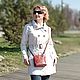 Order  Women's leather handbag light brown Safia. Natalia Kalinovskaya. Livemaster. . Crossbody bag Фото №3