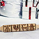 rolling pin: Gingerbread rolling pin 'Christmas with cocks', Rolling pins, Volzhsky,  Фото №1