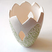 Для дома и интерьера handmade. Livemaster - original item Vase for dried flowers Lotus. ceramic handmade.. Handmade.