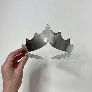 Материалы для творчества ручной работы. Ярмарка Мастеров - ручная работа 4.5 см "Снежка", основа для изготовления короны. Handmade.