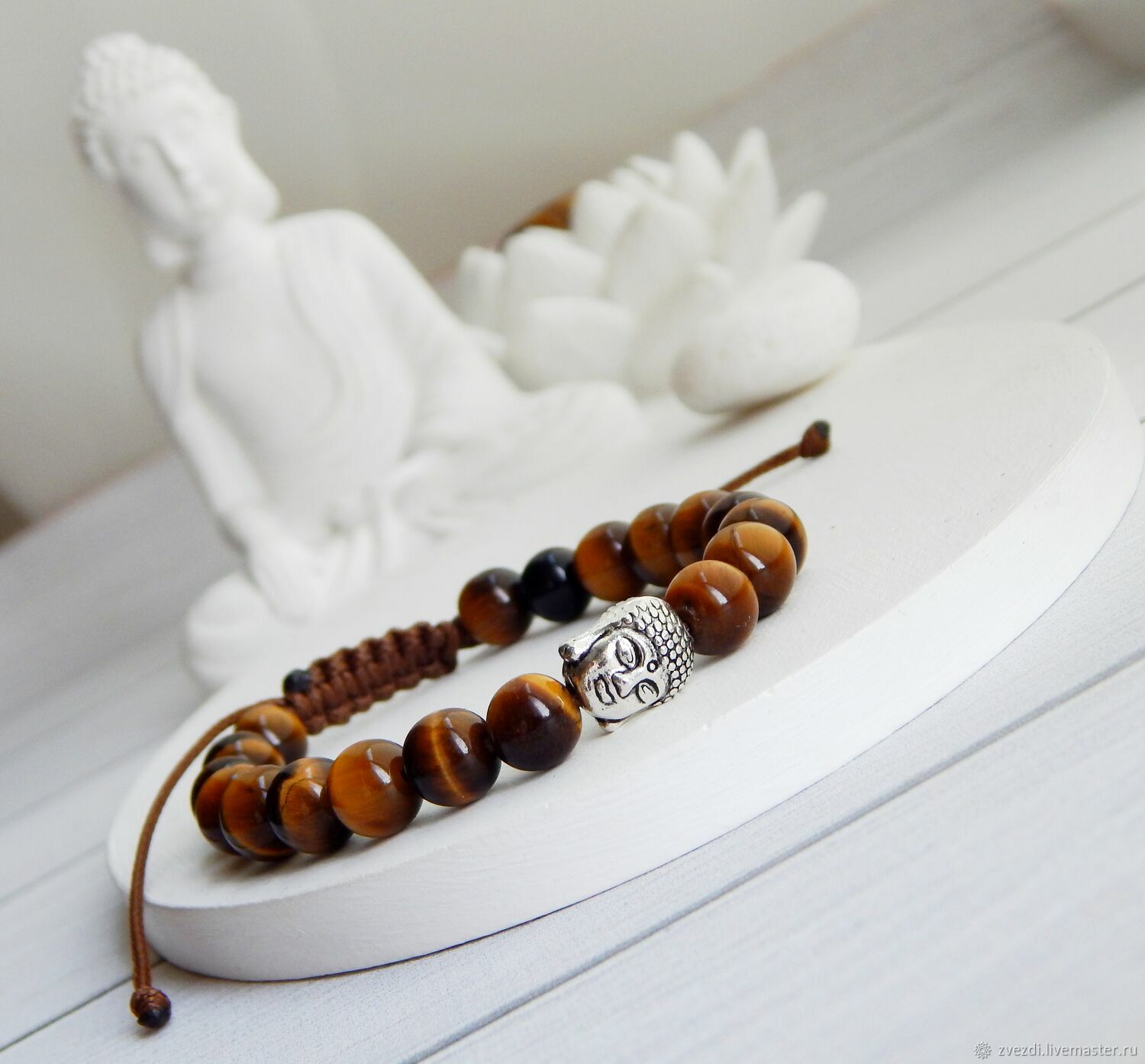 Tiger Eye 'Eye of Shiva' Bracelet, Bead bracelet, Minusinsk,  Фото №1
