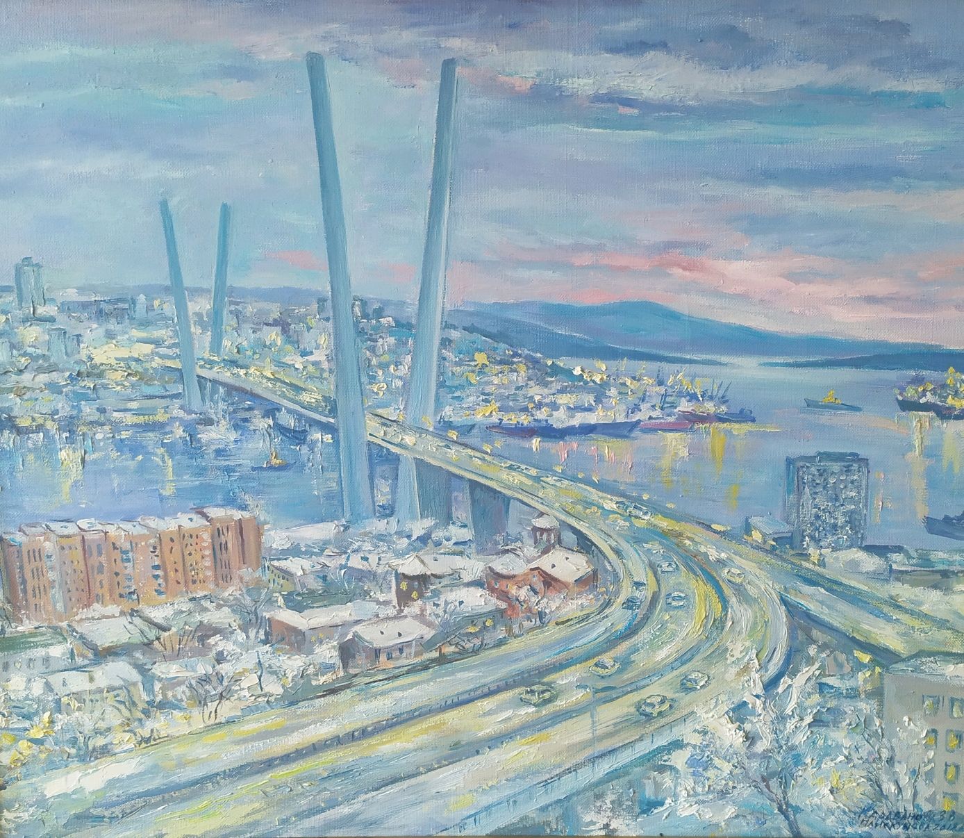Владивосток на картинах художников