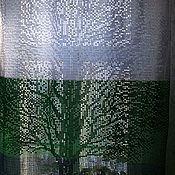 Для дома и интерьера handmade. Livemaster - original item Knitted curtain 