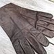 Men's gloves, kid leather, Europe. Vintage clothing. Dutch West - Indian Company. Online shopping on My Livemaster.  Фото №2