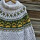 Knitted sweater 'People of the fjord'. Lopayesa. Sweaters. DominikaSamara. Online shopping on My Livemaster.  Фото №2