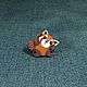 The icon is a Red Panda. Badge. soulful_souvenirs. Online shopping on My Livemaster.  Фото №2
