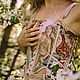 Order Botticelli Corset The Birth of Venus. Customization painting of clothes. nataliadenimart. Livemaster. . Corsets Фото №3