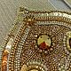 Elastic waistband embroidered gold wide. Belt. Natalia Luzik Jewelry&Accessories (nataluzik). Online shopping on My Livemaster.  Фото №2