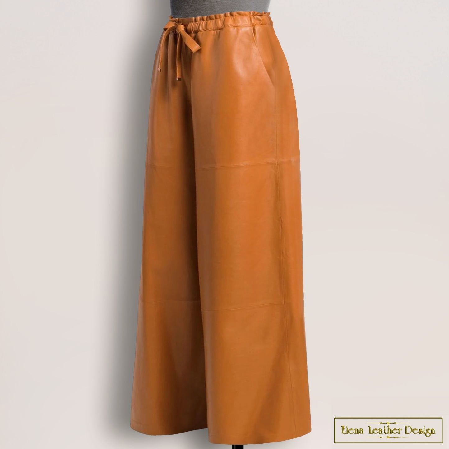 Everett trousers made of genuine 