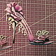 Decorative cuttings with decoupage to order for scrapbooking. Scrapbooking cuttings. Nostalgia. Online shopping on My Livemaster.  Фото №2