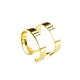 Order Gold wide ring without stones 'Style'phalanx ring. Irina Moro. Livemaster. . Phalanx ring Фото №3