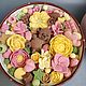 Шоколадный набор "Мишка-лежебока в цветах", Кулинарные сувениры, Красногорск,  Фото №1