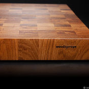 Посуда handmade. Livemaster - original item End cutting Board made from oak. Handmade.