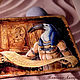 Алтарное панно ТОТ или Джехути, Египетский Бог луны, мудрости. Дерево, Картины, Уфа,  Фото №1