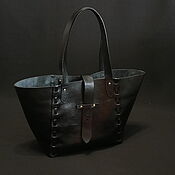 Сумки и аксессуары handmade. Livemaster - original item Shopper bag complete with clutch. Handmade.