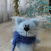Куклы и игрушки handmade. Livemaster - original item knitted kitty. Handmade.