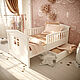 Детская раздвижная кровать домик с бортиком STAR от года, Мебель для детской, Балаково,  Фото №1